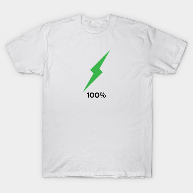 Flash Charging Three - 10 T-Shirt by SanTees